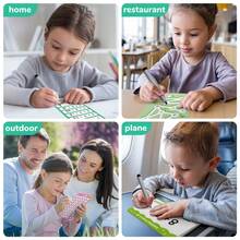 beartale 16pcs Hook And Loop Number Cards, Double-Sided Multiplication Table, Math Learning Toy For Kids, Pre-School Quick Calculation Training, Homeschool & Classroom Teaching Tool - Multicolor - View 7