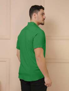 Men Shirts - Green - View 5