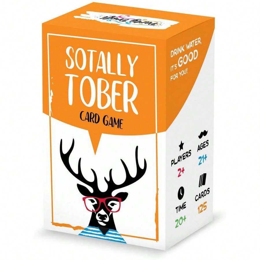 Hot-Selling Board Game Sotally Tober Drinking Games Adults - Sotally Tober (Hjorthuvud) - Visa 1