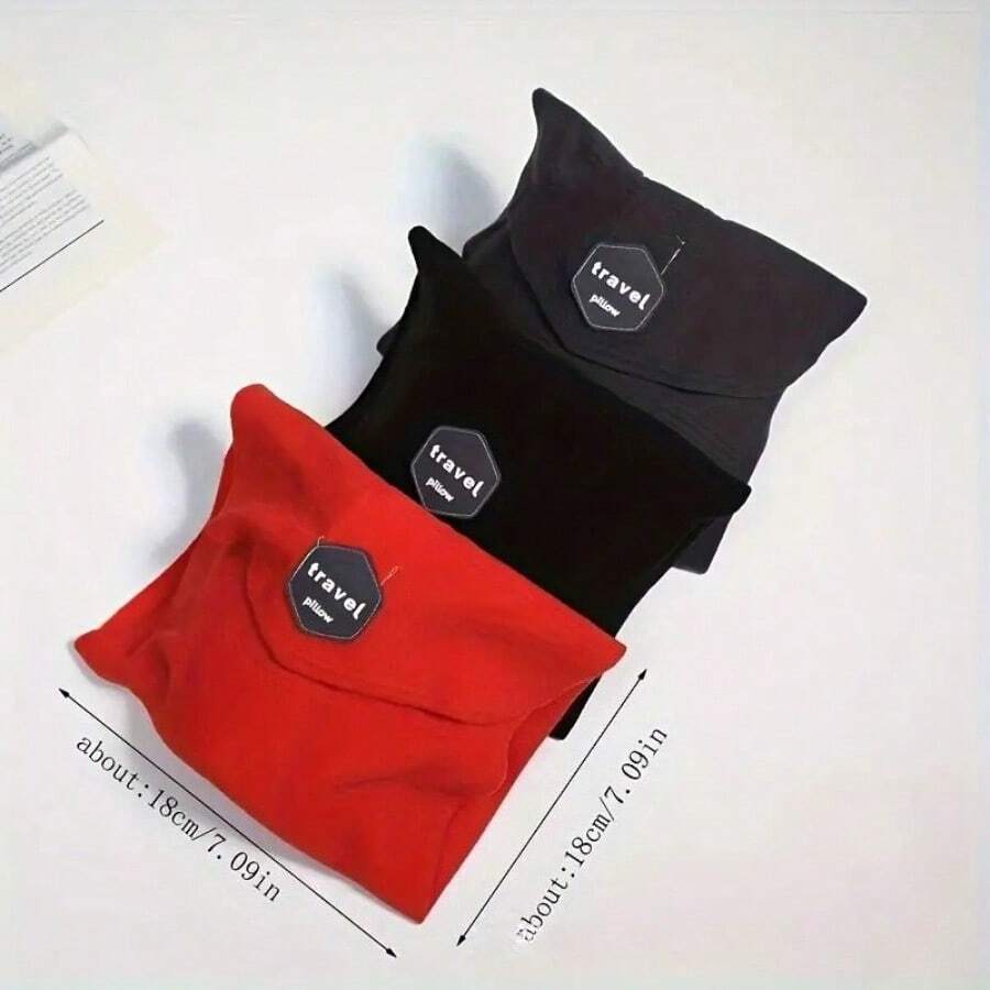 1 Pc Super Soft Travel Neck Pillow Ergonomic Neck Support For Office Rest Travel - Gray - 1pc - View 1