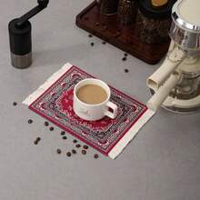 1pc Coffee Pad, Coffee Mat, V02 Pad, V02 Tool, Anti-Slip Anti-Moisture Coffee Pad, Hand Drip Coffee Mat, Coffee Cup Coaster, Coffee Accessories, Multifunctional Coffee Cup Pad - Multicolor - View 8