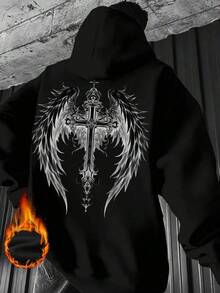 Men Outdoor Hoodies & Sweatshirts - Black - View 1