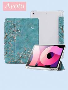 1 件蓝色樱花月亮图案平板电脑保护套和 Kindle 电子书保护套，兼容第十代 Kindle（10.2/Mini6/Mini7/9.7 英寸），兼容三星 Galaxy Tab A9 Plus、Kindle（第十一代，2024 年发布）（6 英寸）、Kindle Paperwhite 第十二代（2024 年发布），绝佳节日礼物，时尚简约图案。 - 彩色 - 查看 4