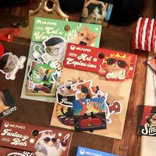 30 Tờ/Túi Hình Dán, Bộ Tranh Nghệ Thuật Cuộc Sống Của Mèo, Hình Dán Mèo Ngộ NGHĨNH, Đồ Dùng Làm Sổ Lưu Niệm, Phụ Kiện Sổ Tay, Dùng Để Trang Trí Khung Ảnh, Máy Tính, Ốp Điện Thoại, Cốc Nước, Tạp Chí, Hộp Bút Chì, Hình Dán Trang Trí Máy Tính Để Bàn, Hình Dán Cá Nhân Hóa, Đồ Dùng Học Tập, Quà Giáng Sinh, Quà Tặng Cho Phụ Nữ, Gây Nhức Não, Đồ Dùng Làm Sổ Lưu Niệm, Hình Dán Văn Phòng Phẩm Dễ Thương, Đồ Dùng Làm Sổ Lưu Niệm - Bộ nhãn dán - Xem 2