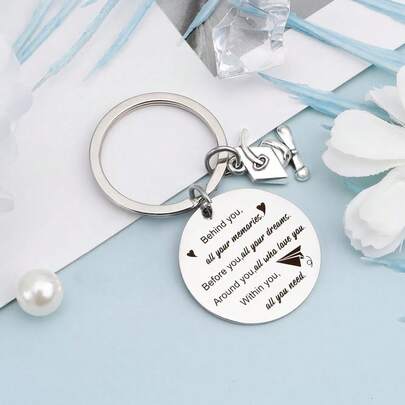 1 pieza Regalos de graduación para ella y él, de jardín de infantes, preescolar, primaria, secundaria, universidad, maestría. Regalos especiales de llavero para estudiantes de 5to, 8vo grado, enfermería, escuela de derecho