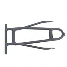 1件 2026 新款 Mintparts 16英寸折叠自行车后货架，带轮货物架 - 黑色 - 查看 5