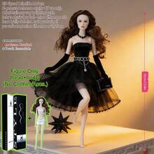 12.6英寸（1/6比例）BJD/MJD超模娃娃，12关节可动球形关节人偶，精致面部特征，光滑逼真的肌肤，收藏级工艺品，桌面摆件，节日纪念品，不含服装 - 只有娃娃,沒有衣服 - 查看 27