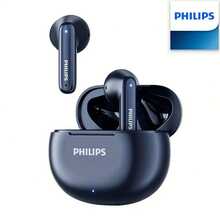 Philips New Bluetooth Earbuds, True Wireless, Semi-In-Ear, Sports Music Earphones, Super Long Battery Life, High-Quality Sound, Compatible With Smartphones, Computers, Tablets - Blue - View 10