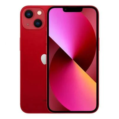  Apple iPhone 13 (128 GB) Dual SIM-100% Salud de La Batería - Rojo- Excelente (Reacondicionado)
