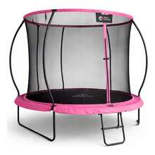 ¡RecomendadoTrampolin Brincolin Calabaza 10 Pies Escalera Grande 3.04m Lona De Salto Negro Cobertor De Resortes Rosa Claro¡Top de Temporada - 1 - Ver 4