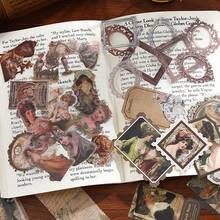 Vintage Scrapbooking Gift Set, High-End Palace Style Planner Stickers & Notebook Set, Gift - 1 Set - View 10