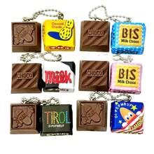 1pc A Charming Addition To Any Accessory Collection, This Simulation Matsuo Chocolate Food Play Pendant Boasts A Realistic Dessert Design Crafted From , Soft Material. The Lifelike Shape And Vibrant Details Make It A Standout Piece For Food Play Enthusiasts, While Its Lightweight Build Ensures Comfortable Portability. - Multicolor - View 6