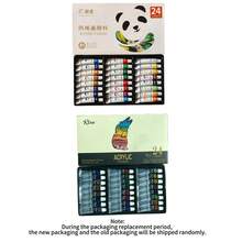 12/18/24 Colors Acrylic Paint Set, 0.16 Oz Tubes - Vibrant, Versatile Art Paints For Canvas, Wall, Fabric And Craft Projects - Ideal For Artists And Students - Multicolor - View 19