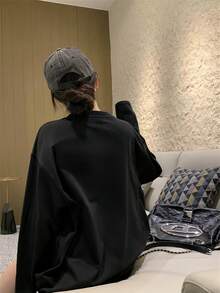 Women T-Shirts - Black - View 2