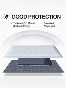 30个装加厚聚乙烯气泡信封，白色气泡信封包装袋，适用于小型企业、运输信封、包装袋、邮寄信封、运输用品，可用于书籍、衣物、包裹、单件物品递送、小型企业包装、加厚透明气泡袋、泡沫气泡内衬 - 白色 - 查看 6