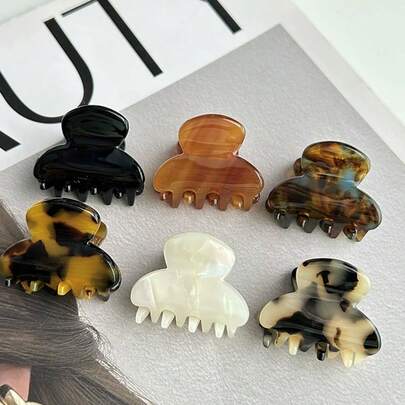 Multifunctional Everyday Styling Mini Hair Clips - Perfect For Taming Bangs, Securing Half-Bun Hairstyles, Or Adding Details To Short And Medium-Length Hair. Suitable For Work, School, And Casual Occasions. Lightweight And Sturdy, Keeping Your Hairstyle Polished All Day.