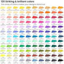 Arteza Fineliner 120 Fine Tip Pens Set - ARTZ8754 - Rectangle - View 2