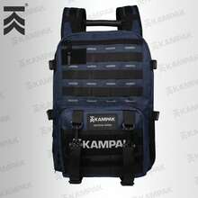 Super Mochila Kampak Ep40 Multiusos P/ Laptop Ajustable - Azul - Ver 3