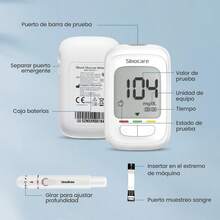 Sinocare AQ PRO I Blood Glucose Test Strips 50 Pieces (Without Meter, Without Lancets) - Nur 50 Blutzuckertests - View 4