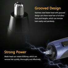 Nose & Ear Trimmer - Black - View 3