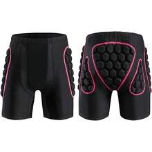 Women's Padded Hip Butt Protection Shorts Protective Armour Pad For Snowboarding Skating Skiing Riding Outdoor Sports - Pink - View 6