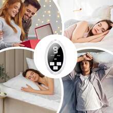 Masajeador para dormir, dispositivo de relajación portátil, herramienta de relajación portátil multifunción, dispositivo ergonómico para dormir, dispositivo de relajación portátil, dispositivo de relajación relajante. - Blanco - Ver 9