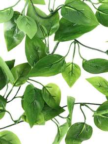 1/2 Peças Guirlanda de Folhas de Hera Artificial, Suspensão de Parede de Pothos Artificial, 1,1m de Comprimento, Hera, Planta Verde Simulada, Folhas de Hera Artificiais Pendentes, Plantas Pendentes Verdes, Decoração de Parede do Quarto, Decoração Clássica para Casa, Decoração de Casamento e Festa, Flor Artificial Pendurada na Parede, Decoração Artificial de Plantas para Casa/Cozinha/Jardim/Sala de Jantar/Jardim Externo, Bottom Verde Pendente de Trepadeira, Decoração de Primavera e Verão - Vários estilos - Visão 10