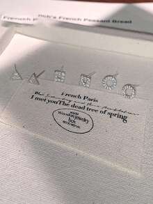 1pc S925 Sterling Silver Minimalist Small Geometric Circle Zirconia Stud Earrings, Ideal Gift For Women, Mothers, Girlfriends And Best Friends - Single - View 6