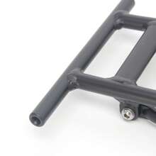 1件 2026 新款 Mintparts 16英寸折叠自行车后货架，带轮货物架 - 黑色 - 查看 2