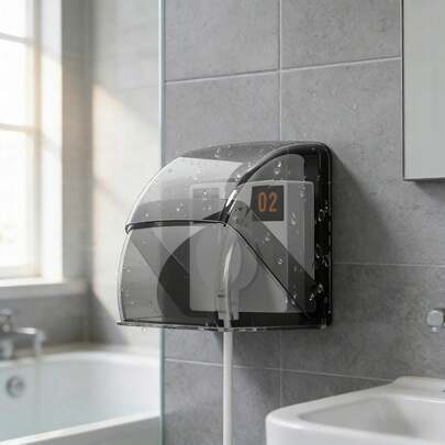 Self-Adhesive Foldable Rain Cover, Outdoor Power Socket Protector, Retractable Rectangular Plug Safety Cover, Bathroom Electrical Box Safety Shield