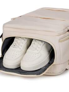 Expandable Backpack, Men's Large Capacity School Bag, Business Trip Luggage, Backpack, Travel Bag, Women's Computer Bag - Black - View 8