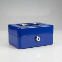 Two-Color Key Safes For Storage, Black, Blue, White - A - View 9