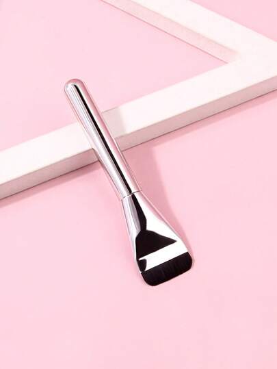 1pc New Ultra-Thin Flat Top Foundation Brush, Seamless Makeup Brush, Makeup Artist Essential