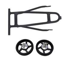 1件 2026 新款 Mintparts 16英寸折叠自行车后货架，带轮货物架 - 黑色 - 查看 7