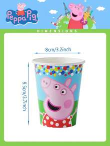 Hasbro 8pcs Official Authorized Disposable Paper Cups, Cute Cartoon Design, Durable Leak-Proof, Suitable For Birthday Party, Picnic, Travel, Family Gathering, Daily Use, Bathroom Rinse, Beverage Service - Multicolor - View 3