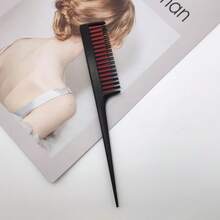 直发梳套装；尖尾梳；脱毛刷；双头眉刷；化妆刷；蓬松发梳；晚礼服梳 - 彩色 - 查看 4