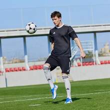 Adidas X SPEEDFLOW.3 TF DIAMOND EDGE Artificial Turf Football Shoes - Blue and White - View 3