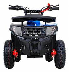 ¡RecomendadoMini Cuatrimoto Atv Niños Montable 49cc Motor Gasolina Azul¡Top de Temporada - Azul - Ver 8