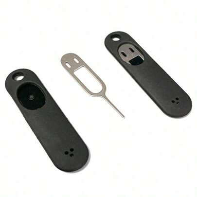 This SIM Card Ejector Tool, Including A SIM Card Ejector Pin, Memory Card Holder, Keychain, And Key Ring, Is A Fun And Secure Tool For IPhone X, XS, XR, And Other Models. It's Easy To Carry And Prevents SIM Card Loss.