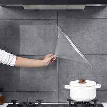 High Gloss Heat-Resistant Self-Adhesive Protective Film (40cm X 3m) | Transparent Covering For Books, Tables & Wall Protection In Kitchens & Offices - A - View 4