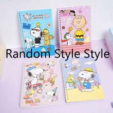 1pc Of Cartoon Snoopy A5 Coil Notebooks, Cute Healing Puppy Series, Life Specific Notebooks, Notebooks, School Essentials, Stationery Supplies, School Supplies, Study Supplies, Perfect Party Gifts, Fans' Holiday Gifts. - Multicolor - View 6