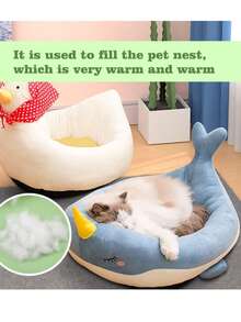 1pc High-Quality Polyester Fiber Filling, Premium PP, White Luxury Filling Material, DIY Crafting And Filling, White Polyester Fiber Filling, Silk Fiber, Low-Allergy Polyester Fiber Filling, Housewarming Gift, High Elasticity Filling, Large Capacity, Soft And Fluffy, High Elasticity And High-Quality Polyester Fiber Filling, Ultra-Fine Down Fabric, Vacuum Compressed Silk Blended, High-Quality Synthetic Filling, Available In Multiple Sizes, High Elasticity Sofa Cushion Filling, Polyester Fiber Toy Filling Material - High-quality Filling Cotton - View 6