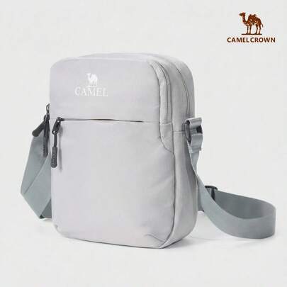 CAMEL CROWN 男女通用户外运动迷你轻便单肩包，斜挎包，适合健身骑行
