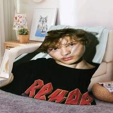 Singer Rapper Nettspend Blanket Warm And  Suitable For Bedroom Living Room Sofa Bed Office Travel Camping - z2 - 查看 1