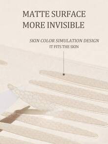 10pcs/400stickers Invisible Double Eyelid Tape Transparent Self Adhesive Natural Big Eyes Lift Non-Marking Mesh-Lace Eye Stickers Eyes,Giveaways,Travel,Cheap Stuff,Travel Essential - Nude - View 3