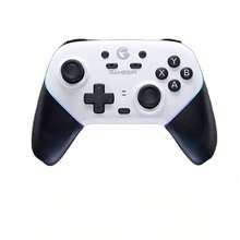 GAMESIR Controlador de juego T4n Pro: tecnología de efecto Hall para un control preciso, batería de gran capacidad para un rendimiento duradero, tira de iluminación RGB, disparadores lineales de efecto Hall, giroscopio de seis ejes, conectividad tri-modo, frecuencia de sondeo inalámbrica de 1000 Hz, Elite White (base de carga no incluida). - Élite blanca - Ver 11