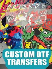 2-10 Inch Customized Photo And Text DTF Apparel, Customizable Photo And Text DIY Heat Transfer, Customized Heat Transfer Sticker, Customized Heat Transfer, Heat Transfer Sticker For T-Shirts, Customized DTF Heat Transfer Decal, Customized Photo And Name Heat Sublimation Printing, Chest Logo Heat Transfer Sticker - Multicolor - View 8