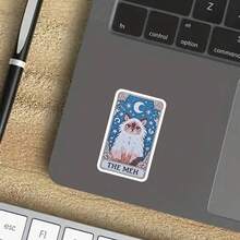 Please Wait Patiently For Me, I Am From 1900s Cassette Tape Stickers, Water Bottle Stickers, Fun Stickers, Cute Stickers, Laptop Stickers - Light Film - View 4