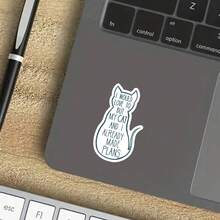 Please Wait Patiently For Me, I Am From 1900s Cassette Tape Stickers, Water Bottle Stickers, Fun Stickers, Cute Stickers, Laptop Stickers - Light Film - View 5