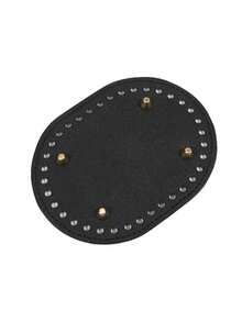 1 pièce Accessoire de sac tissé fait main, matériau en PU, base de sac ovale, convient pour la fabrication de sacs faits main, coussinets de fond de sac ovale pour des projets de tissage fait main, confection de portefeuilles DIY - Multicolore - Voir 11